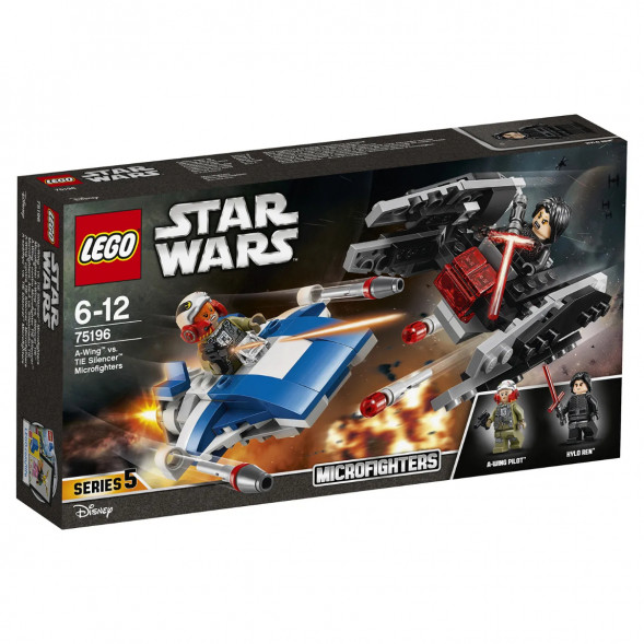 Конструктор LEGO Star Wars 75196 Истребитель типа A против бесшумного истребителя СИД в Барнауле