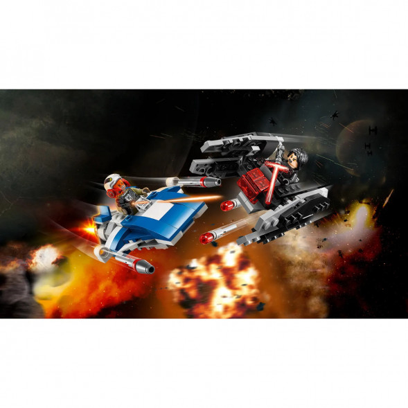 Конструктор LEGO Star Wars 75196 Истребитель типа A против бесшумного истребителя СИД в Барнауле