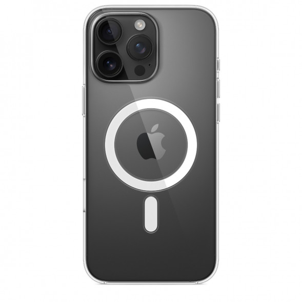 Чехол Apple Clear Case with MagSafe для iPhone 16 Pro Max, прозрачный (MA7F4ZM/A) в Барнауле