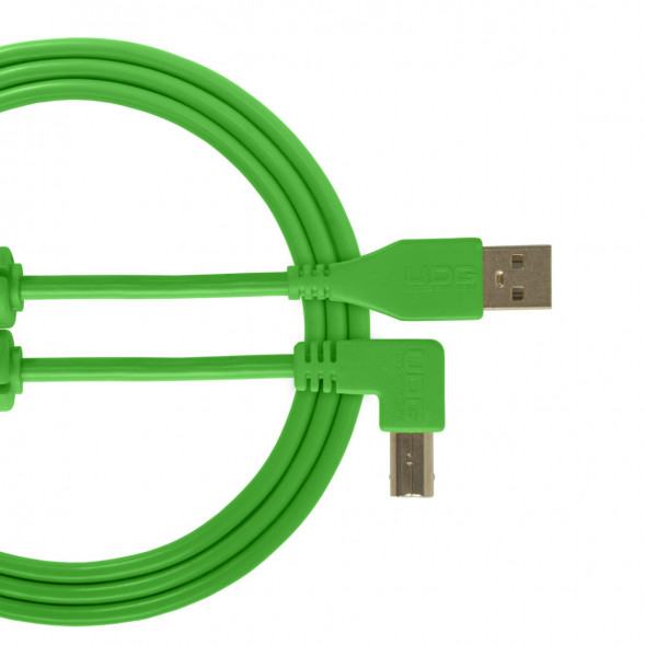 Аудиокабель UDG Ultimate Audio Cabel  USB 2.0 A-B 2 метра, зелёный в Барнауле