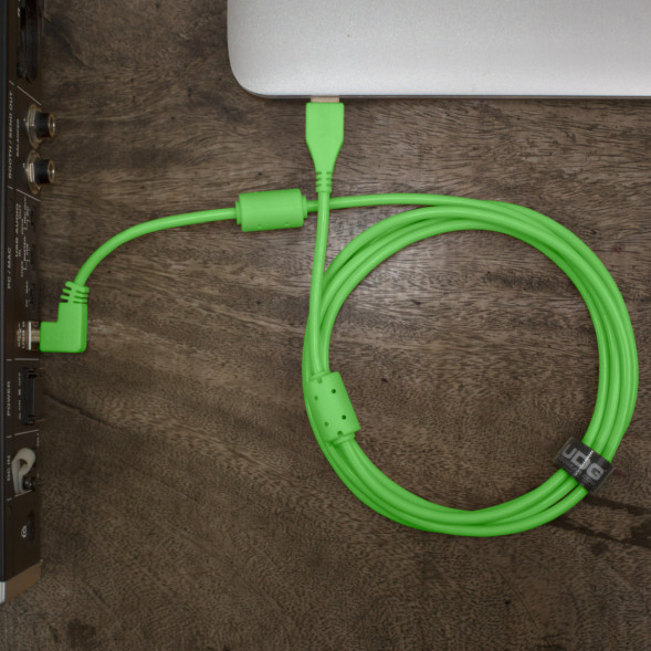 Аудиокабель UDG Ultimate Audio Cabel  USB 2.0 A-B 2 метра, зелёный в Барнауле