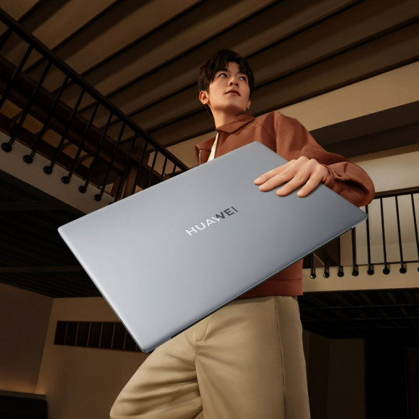 Ноутбук Huawei MateBook D 16 MCLG-X 53014MUA (16&amp;quot;, IPS, Intel Core i5 13420H 2.1ГГц, 8 ядер, 16ГБ LPDDR4x, 1ТБ SSD, Intel UHD Graphics, без ОС), серебристый в Барнауле