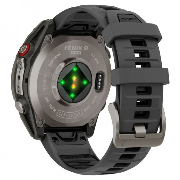 Умные часы Garmin Fenix 8 PRO, 47 мм, AMOLED, Sapphire, Titanium with Graphite/Black Silicone Band 010-03198-10 в Барнауле