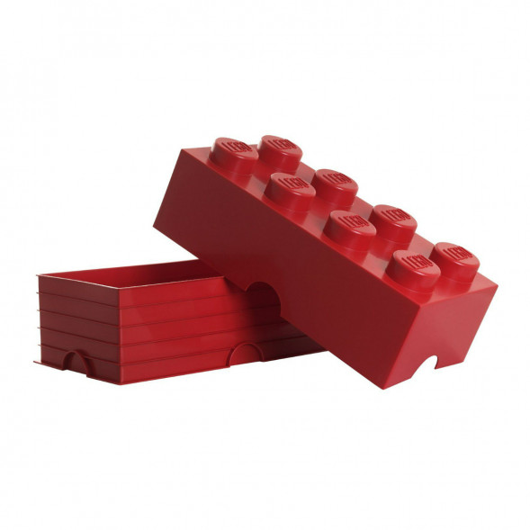 Пластиковый кубик для хранения LEGO Creator 4004, красный в Барнауле