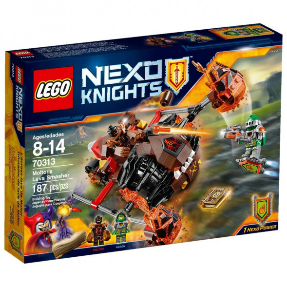 Конструктор LEGO Nexo Knights 70313 Лавинный разрушитель Молтора в Барнауле