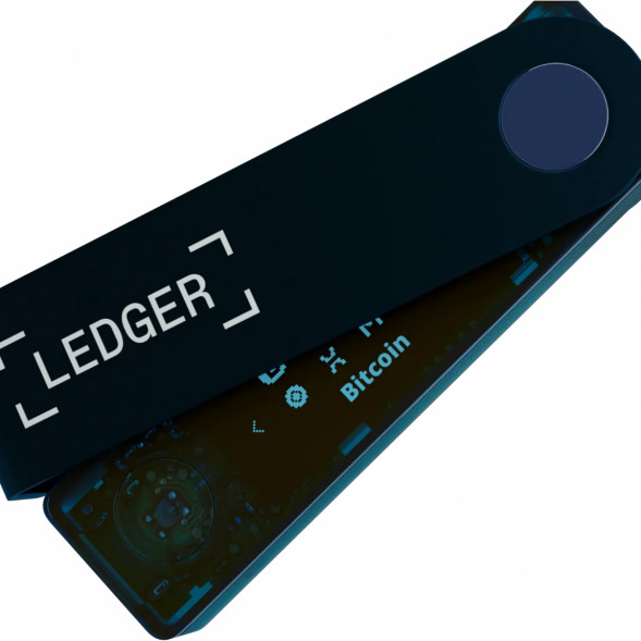 Аппаратный криптокошелек Ledger Nano X, Sapphire Blue в Барнауле