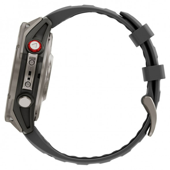 Умные часы Garmin Fenix 8 PRO, 51 мм, AMOLED, Sapphire, Titanium with Graphite/Black Silicone Band 010-03199-10 в Барнауле