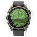 Умные часы Garmin Fenix 8 PRO, 51 мм, AMOLED, Sapphire, Titanium with Graphite/Black Silicone Band 010-03199-10 в Барнауле