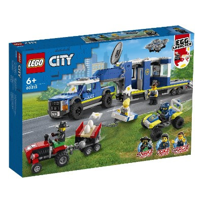 Конструктор LEGO City 60315 Полицейский мобильный командный трейлер в Барнауле