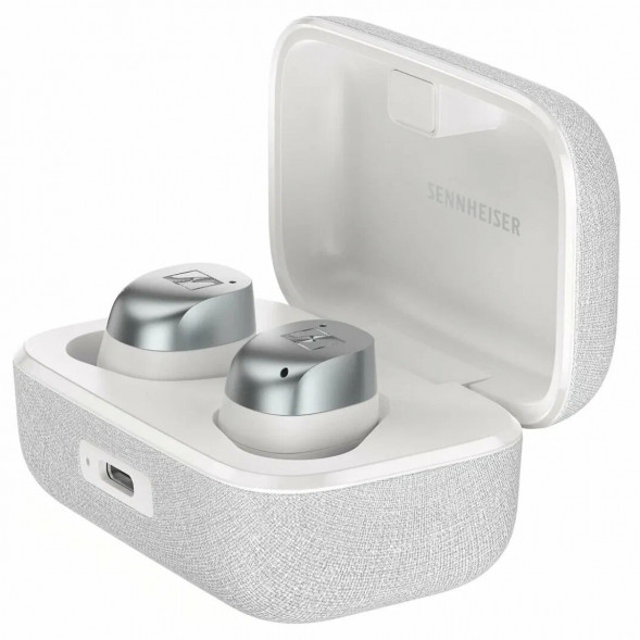 Наушники Sennheiser Momentum True Wireless 4, серебристый в Барнауле