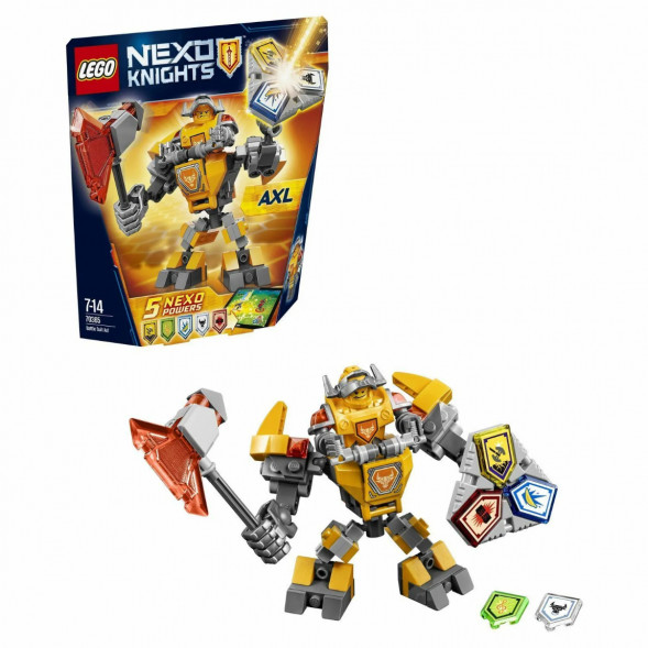 Конструктор LEGO Nexo Knights 70365 Боевые доспехи Акселя в Барнауле