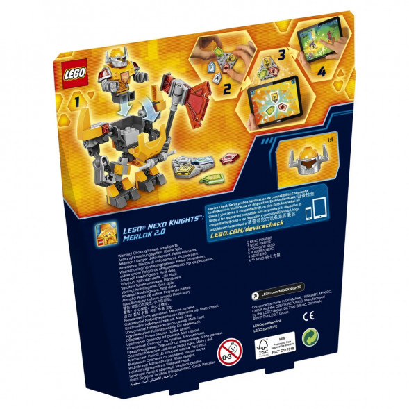 Конструктор LEGO Nexo Knights 70365 Боевые доспехи Акселя в Барнауле