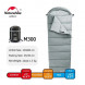 Спальный мешок Naturehike M300 (Левый), серый в Барнауле
