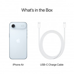 Смартфон Apple iPhone Air 512GB eSim, Sky Blue