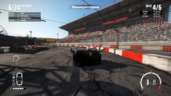 Игра Wreckfest [PS4, русские субтитры] в Барнауле