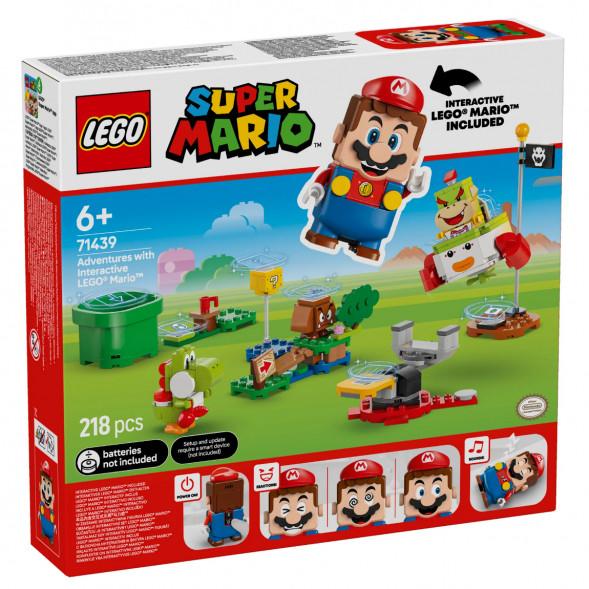 Конструктор LEGO Super Mario 71439 Приключения с интерактивным Марио в Барнауле