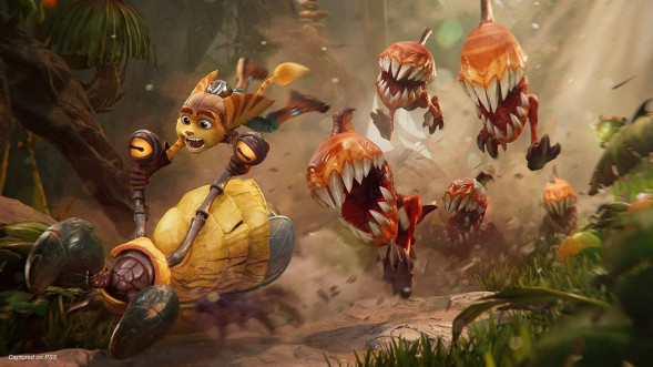 Игра Ratchet &amp;amp; Clank: Сквозь Миры [PS5, русская версия] в Барнауле