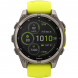 Умные часы Garmin Fenix 8, 51 мм, Solar, Sapphire Titanium with AMP Yellow/Graphite Silicone Band 010-02907-20 в Барнауле