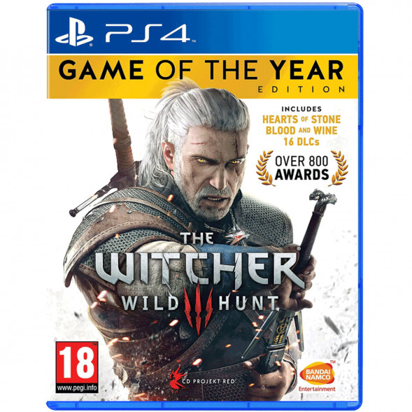 Игра Witcher 3: Wild Hunt (Ведьмак 3: Дикая Охота) Game of the year Edition [PS4, русские субтитры] в Барнауле