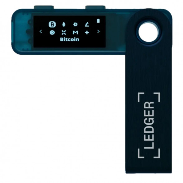 Криптокошелек Ledger Nano S Plus 1 шт., Sapphire Blue в Барнауле