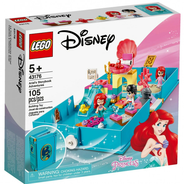 Конструктор LEGO Disney Princess 43176 Книга сказочных приключений Ариэль в Барнауле