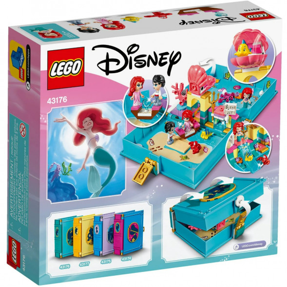 Конструктор LEGO Disney Princess 43176 Книга сказочных приключений Ариэль в Барнауле