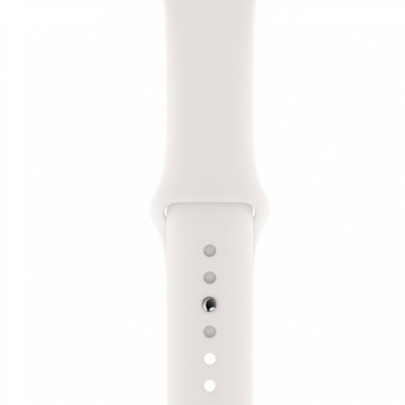 Ремешок для Apple Watch 40mm White Sport Band (MTP52ZM/A), белый в Барнауле