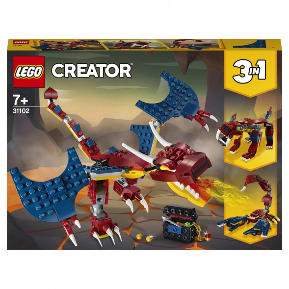 Конструктор LEGO Creator 31102 Огненный дракон в Барнауле