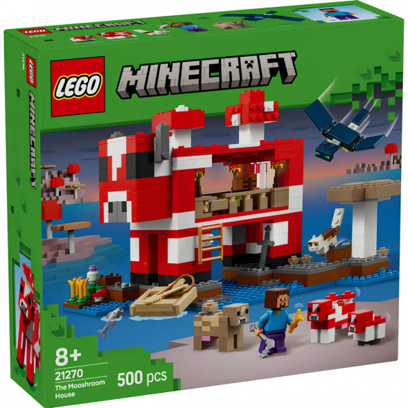 Конструктор LEGO Minecraft 21270 Грибной дом в Барнауле