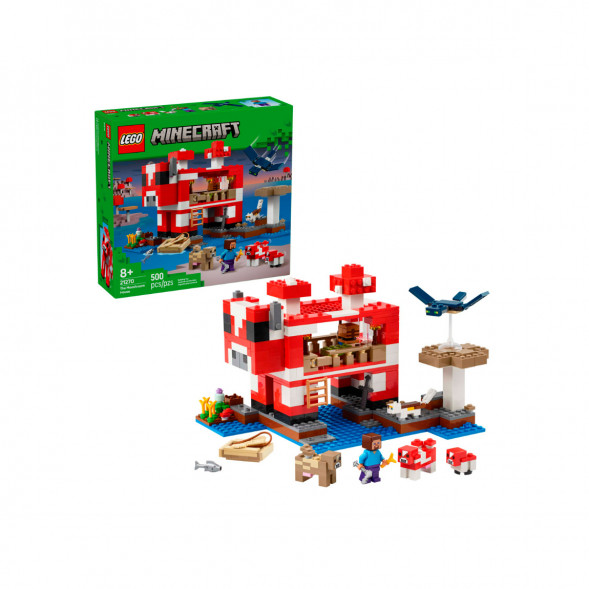 Конструктор LEGO Minecraft 21270 Грибной дом в Барнауле