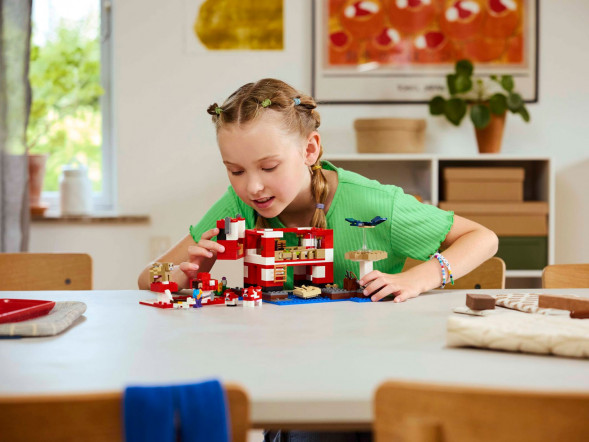 Конструктор LEGO Minecraft 21270 Грибной дом в Барнауле