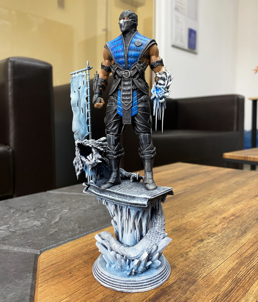 3D фигурка Саб-Зиро Mortal Kombat в Барнауле