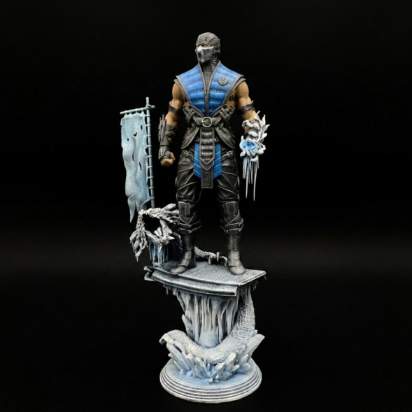 3D фигурка Саб-Зиро Mortal Kombat в Барнауле