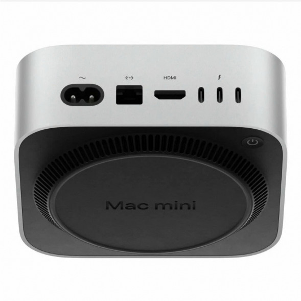 Компьютер Apple Mac mini M4 2024 (MU9D3) (10 Core GPU, 16ГБ, 256ГБ SSD, Apple, macOS), серебристый в Барнауле