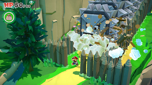Игра Paper Mario: The Origami King [Nintendo Switch, английская версия] в Барнауле