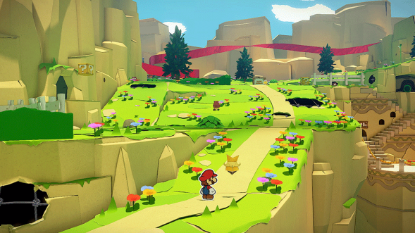 Игра Paper Mario: The Origami King [Nintendo Switch, английская версия] в Барнауле