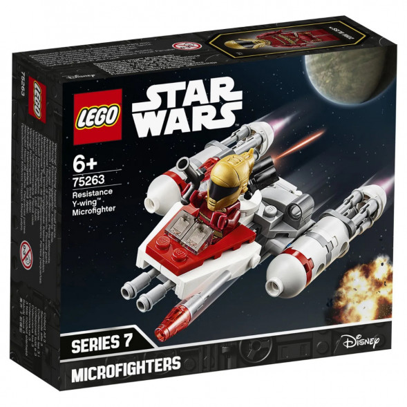 Конструктор LEGO Star Wars 75263 Микрофайтеры Истребитель Сопротивления типа Y в Барнауле