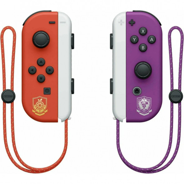 Игровая приставка Nintendo Switch OLED 64 ГБ, Pokemon Scarlet &amp;amp; Violet Edition в Барнауле