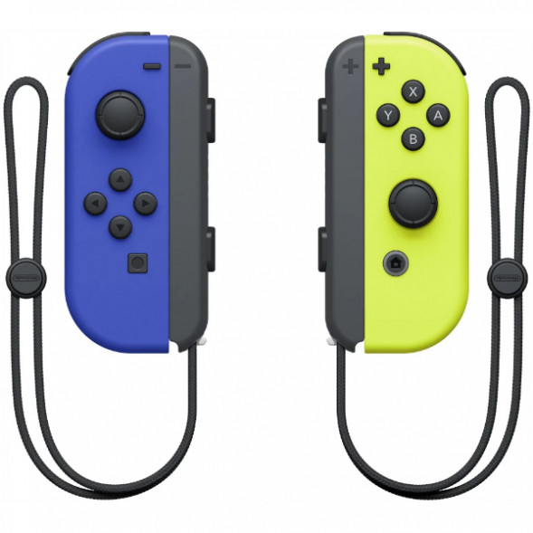 Геймпад Nintendo Switch Joy-Con controllers Duo, синий/желтый в Барнауле