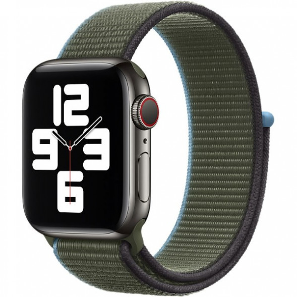 Ремешок для Apple Watch 44mm Inverness Green Sport Loop (MYA72ZM/A), зелёные холмы в Барнауле