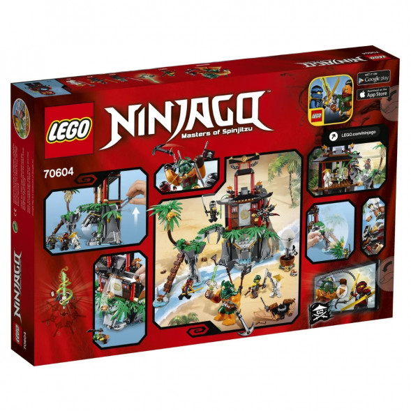 Конструктор LEGO Ninjago 70604 Остров тигриных вдов в Барнауле