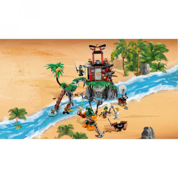 Конструктор LEGO Ninjago 70604 Остров тигриных вдов в Барнауле