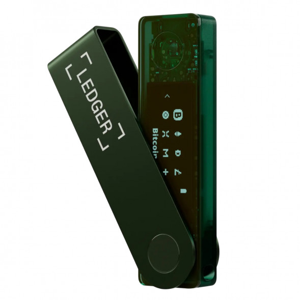 Аппаратный криптокошелёк Ledger Nano X, Emerald Green в Барнауле