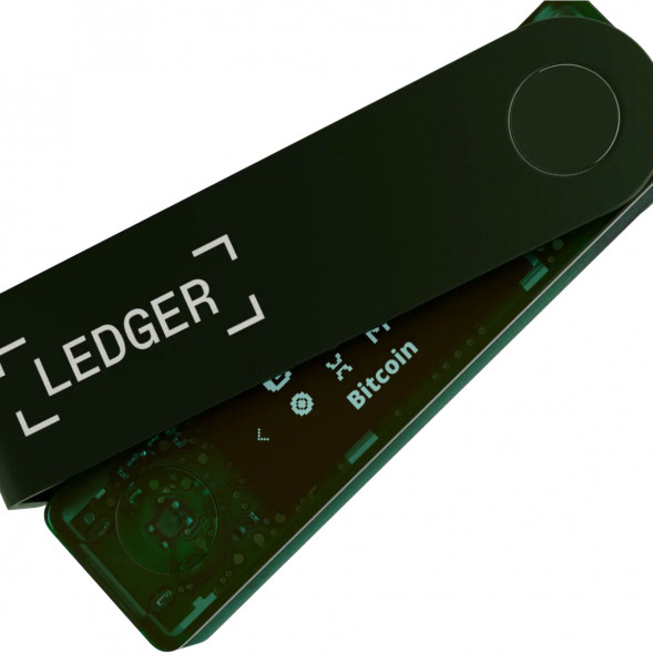 Аппаратный криптокошелёк Ledger Nano X, Emerald Green в Барнауле
