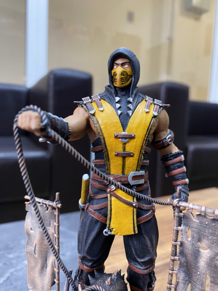 3D фигурка Скорпион Mortal Kombat в Барнауле