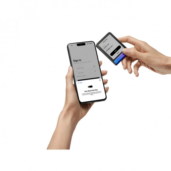 Аппаратный криптокошелек Ledger Flex+Recovery Key, Neptune Blue в Барнауле