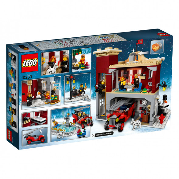 Конструктор LEGO Creator 10263 Пожарная часть в зимней деревне в Барнауле