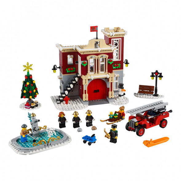 Конструктор LEGO Creator 10263 Пожарная часть в зимней деревне в Барнауле