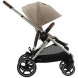 Детская коляска Cybex Gazelle S TPE Almond Beige с корзиной и дождевиком в Барнауле
