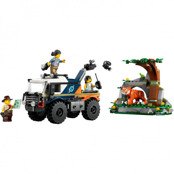 Конструктор LEGO City 60426 Внедорожный грузовик Исследователь джунглей в Барнауле